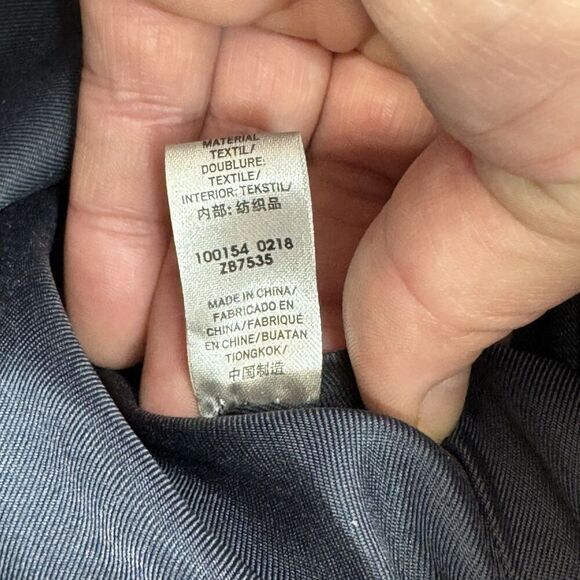 Fossil Lane Satchel Handbag Sea Pink Zebra Stripe Double Handle Zipper Pockets - Picture 10 of 16